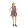 Γυναικείο Beachdress Pink Label -  Εμπριμέ - Mini Φόρεμα - Regular Fit - Cotton