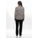 Γυναικεία πυτζάμα Galaxy - Animal print - Μαύρο παντελόνι - Regular Fit - Cotton