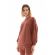 Γυναικεία Πυτζάμα Pink Label - Earth Red - Modal - Regular Fit
