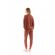 Γυναικεία Πυτζάμα Pink Label - Earth Red - Modal - Regular Fit