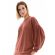Γυναικεία Πυτζάμα Pink Label - Earth Red - Modal - Regular Fit