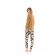 Γυναικεία Πυτζάμα Pink Label - Floral Print - Χρυσό - Viscose - Regular Fit