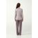 Γυναικεία Πυτζάμα Vamp - Ροζ Houndstooth print - Regular Fit - Cotton