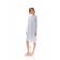 Γυναικείο Νυχτικό Pink Label - Γαλάζιο Regular Fit - Cotton