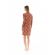 Γυναικείο Νυχτικό Pink Label - Μπρονζέ Εμπριμέ - Regular Fit - Viscose