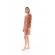 Γυναικείο Νυχτικό Pink Label - Μπρονζέ Εμπριμέ - Regular Fit - Viscose