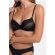 Σουτιέν Dorina BRINLEY - Μαύρο Push Up - Δαντέλα - Cup B - Polyamide - Regular Fit