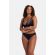 Σουτιέν Dorina BRINLEY - Μαύρο SOFT BRA - Δαντέλα - Cup C D - Αμπάνελο - Polyamide - Regular Fit