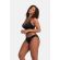 Σουτιέν Dorina BRINLEY - Μαύρο SOFT BRA - Δαντέλα - Cup C D - Αμπάνελο - Polyamide - Regular Fit