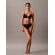 Γυναικείο string Calvin Klein - Μαύρο - Logo μπροστά Cotton - Regular Fit