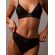 Γυναικείο string Calvin Klein - Μαύρο - Logo μπροστά Cotton - Regular Fit