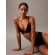 Γυναικείο string Calvin Klein - Μαύρο - Logo μπροστά Cotton - Regular Fit