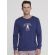 Ανδρική πυτζάμα Noidinotte - Μπλε print - Καρό παντελόνι - Regular Fit - Cotton