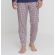 Ανδρική πυτζάμα Noidinotte - Μπλε print - Καρό παντελόνι - Regular Fit - Cotton