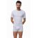 Ανδρικό φανελάκι Minerva Sporties - Λευκό - Κοντομάνικο - 2 Pack - Regular Fit - Cotton