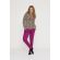 Γυναικεία πυτζάμα Noidinotte - Φούξια παντελόνι - Animal Print - Regular Fit - Cotton