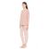 Γυναικεία Πυτζάμα Pink Label - Floral Print - Ροζ - Cotton - Regular Fit