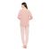 Γυναικεία Πυτζάμα Pink Label - Floral Print - Ροζ - Cotton - Regular Fit