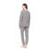 Γυναικεία Πυτζάμα Pink Label - Γκρι - Viscose - Regular Fit