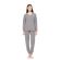 Γυναικεία Πυτζάμα Pink Label - Γκρι - Viscose - Regular Fit