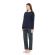 Γυναικεία Πυτζάμα Pink Label - Πουά Print - Navy - Cotton - Regular Fit