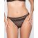 Γυναικείο brazil slip Luna Claire - Μαύρη Δαντέλα - Sexy brief - Polyamide - Regular Fit