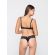 Γυναικείο String slip Luna - Ζακάρ Μαύρη Δαντέλα - Sexy διαφάνεια - Polyamide - Regular Fit
