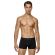 MED Ανδρικό boxer - Μαύρο -  Fashion λάστιχο με Logo - MULTIPACK x3- Regular Fit - Modal