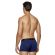 MED Ανδρικό boxer TRAVIS - Μπλε - Μαύρο - Fashion λάστιχο - Regular Fit - Modal