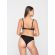Σουτιέν  Push-Up Luna Sylvie - Μαύρο - Ζακάρ δαντέλα - Cup B - Polyamide - Regular Fit
