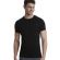Walk Ανδρικό φανελάκι - Μαύρο - Κοντό μανίκι - bamboo - Regular Fit