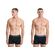 Ανδρικό boxer Walk - Μαύρο - Fashion λάστιχο με logo - 2 pack - Bamboo - Regular Fit