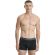 Ανδρικό boxer Walk - Μαύρο - Fashion λάστιχο με logo - 2 pack - Cotton - Regular Fit