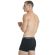 Ανδρικό boxer Walk - Μαύρο - Fashion λάστιχο με logo - 2 pack - Cotton - Regular Fit