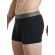 Ανδρικό boxer Walk - Μαύρο - Fashion λάστιχο με logo - 3 pack - Cotton - Regular Fit