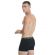 Ανδρικό boxer Walk - Μαύρο - Fashion λάστιχο με logo - 3 pack - Cotton - Regular Fit