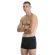 Ανδρικό boxer Walk - Μαύρο - Fashion με logo - 2 pack - Cotton - Regular Fit