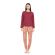 Γυναικεία Πυτζάμα Pink Label - Leopard Print - Μπορντό - Cotton - Regular Fit