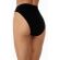 Γυναικείο Brazil slip Minerva - Μαύρο - Ψηλόμεσο - 2 Pack - Regular Fit - Cotton