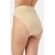 Γυναικείο Brazil slip Minerva - Μπεζ - Ψηλόμεσο - 2 Pack - Regular Fit - Cotton