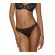Γυναικείο Brazilian MED SYLVIE - Μαύρo - Μπεζ - Sexy slip - Regular Fit - Polyester