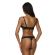 Γυναικείο Σουτιέν Push Up MED MONET - Μαύρο με στρας - Regular Fit - Polyester - Cup B