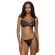 Γυναικείο String MED SYLVIE - Μαύρo - Μπεζ - Sexy slip - Regular Fit - Polyester