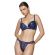 Γυναικείο T-String MED NORA - Μπλε Δαντέλα - Sexy slip - Regular Fit - Modal