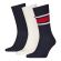Ανδρικές κάλτσες Tommy Hilfiger - GIFTBOX - Navy και Λευκές - 3 Pack - Cotton