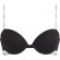 Γυναικείο Σουτιέν Calvin Klein - T-shirt Bra - Μαύρο - Λευκό λάστιχο - Cotton - Regular Fit