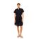 Γυναικείο Beachdress Pink Label -  Φόρεμα Σεμιζιέ - Μαύρο - Regular Fit - Cotton