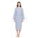 Γυναικεία Ρόμπα Pink Label - Midi - Blue Cloud - Cotton - Regular Fit