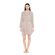 Γυναικεία Ρόμπα Pink Label - Κοντή - Elephant Grey - Bamboo - Regular Fit