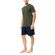 Ανδρική Καλοκαιρινή Πυτζάμα Ulisse - Oil Green V-NECK - Κοντό μανίκι - CottonΑνδρική Καλοκαιρινή Πυτζάμα Ulisse - Oil Green V-NECK - Κοντό μανίκι - Cotton